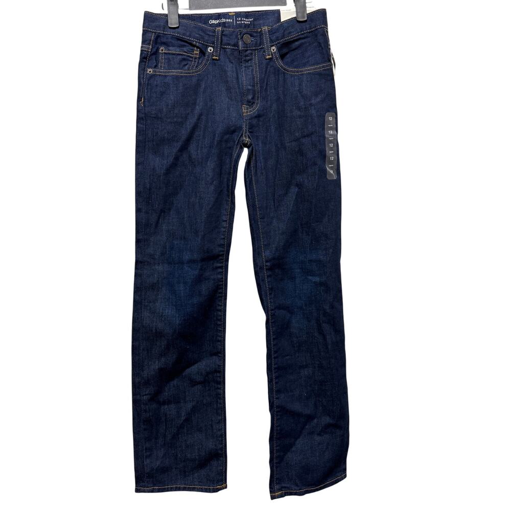 Gap Kids Stretch Straight 12 Reg Adjustable Waist New With Tags